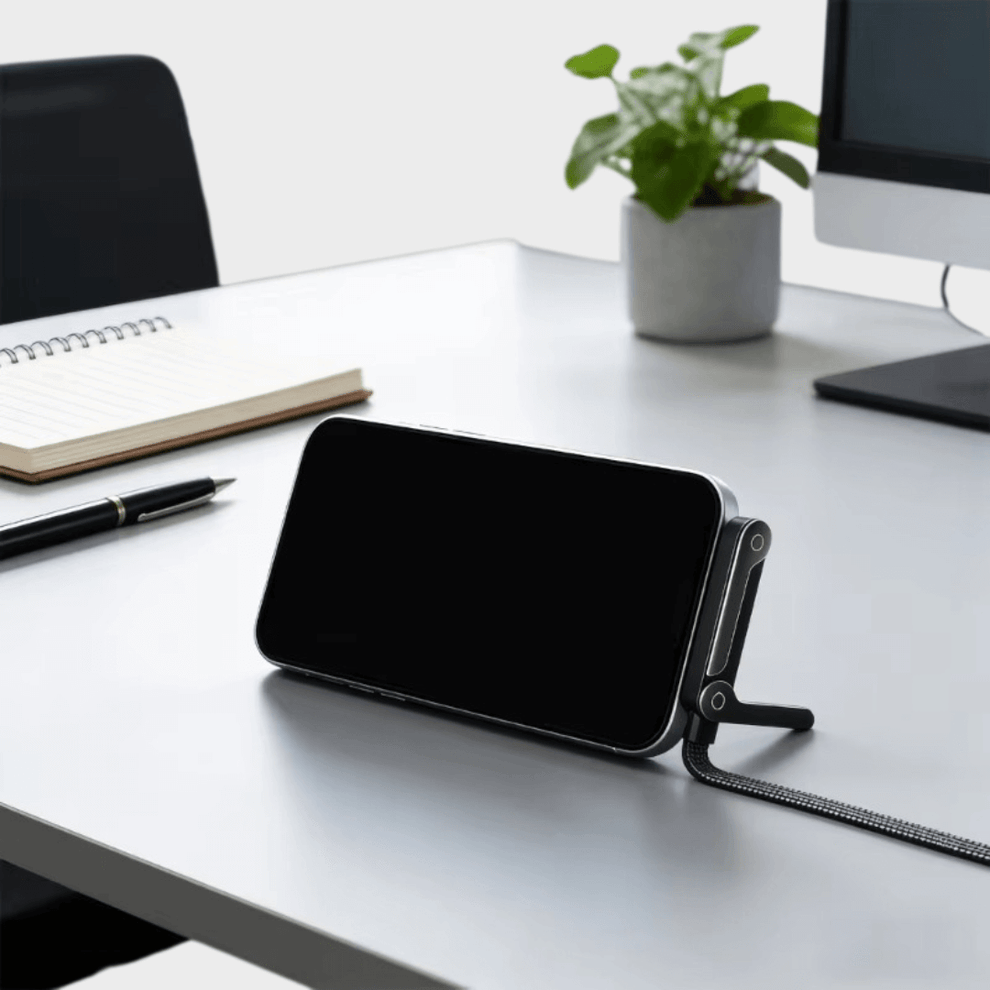 Type-C Fast Charging Cable with Phone Clamp